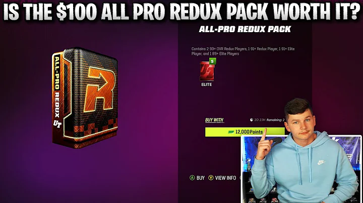 IS THE ALL PRO REDUX PACK WORTH $100? LET'S OPEN I...