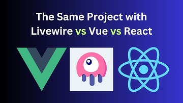So We Tried to Build a Project with Livewire vs Vue vs React... (showdown)