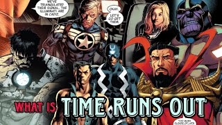 What is " TIME RUNS OUT " Comic ?