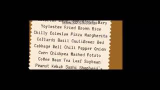 longest food name in infinite chef