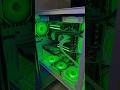 Green color fan my PC#pc #shorts