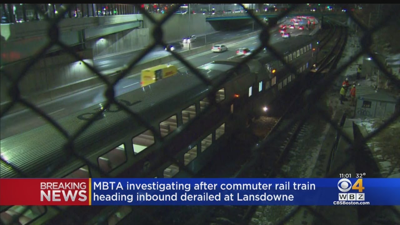 MBTA Investigating Commuter Rail Derailment