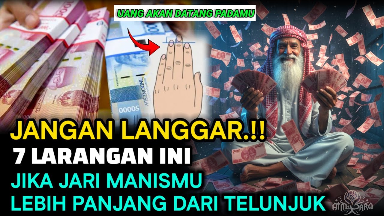 JIWA TERPILIH❗️WAJIB JAGA 7 LARANGAN INI AGAR UANG DATANG TANPA DICARI!