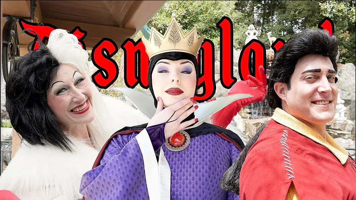 Disneyland's VILLAIN Takeover in the Happiest Place on Earth! Viral Evil Queen, Cruella, & Gaston!