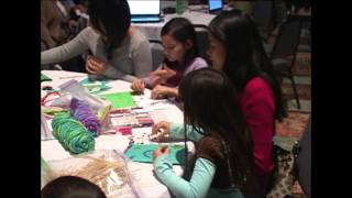 Information 4H volunteers help army children create get well cards for wounded veterans. Guide