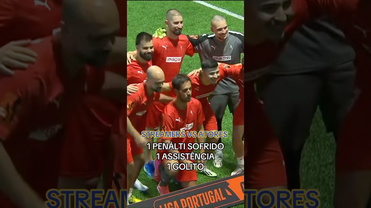 LP CREATORS CUP 🏆 STREAMERS VS ATORES #ligaportugal  #futebol #streamers #atores #goncalofroes