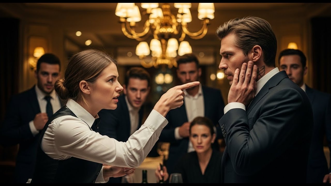 Jefe de la Mafia insulta a camarera en Inglaterra — Se queda helado cuando ella le da una bofetada