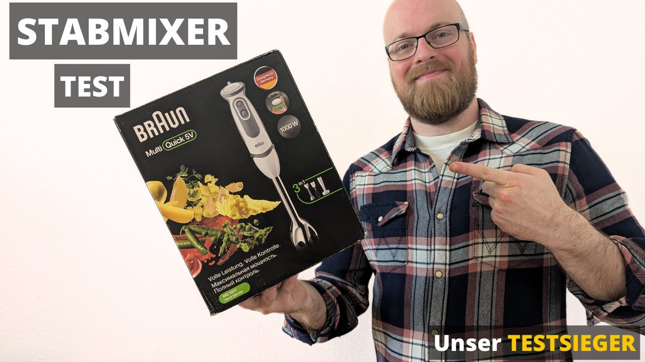 Stabmixer TEST: Ist das der beste Pürierstab für wenig Geld?