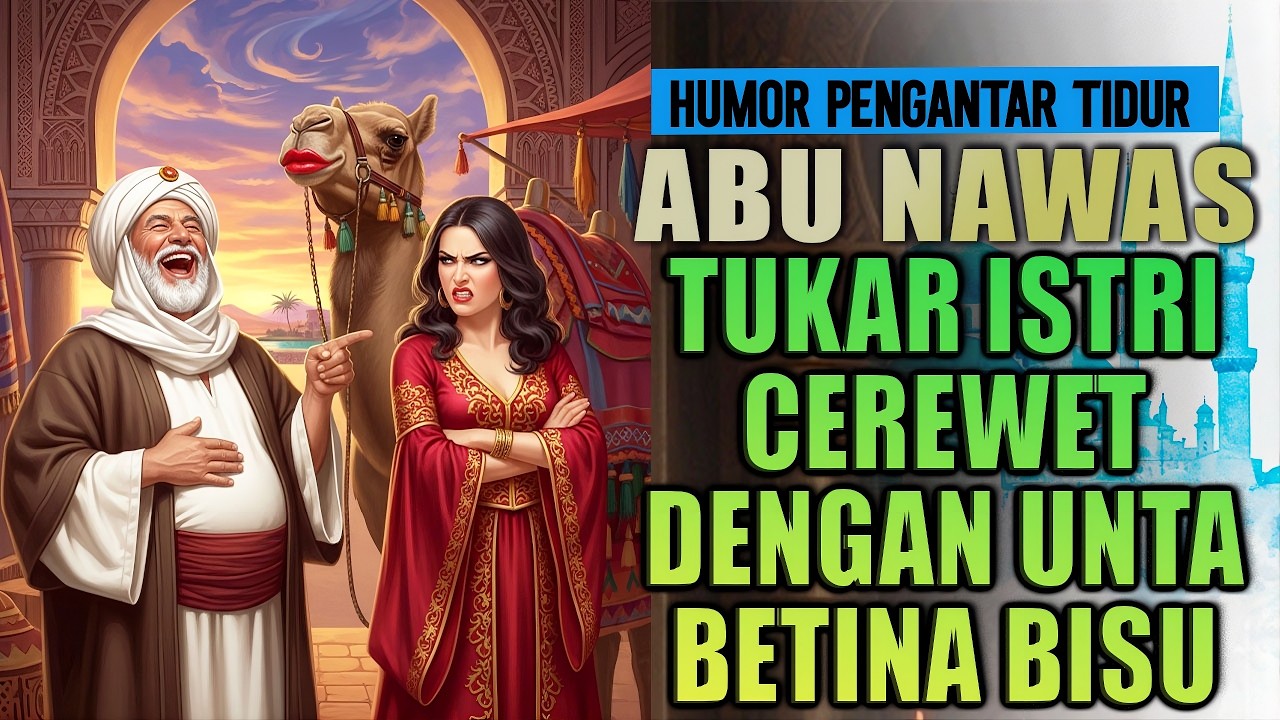 Abu Nawas Menukarkan Istrinya yang Cerewet Dengan Unta Betina || TAWA SEBELUM TIDUR