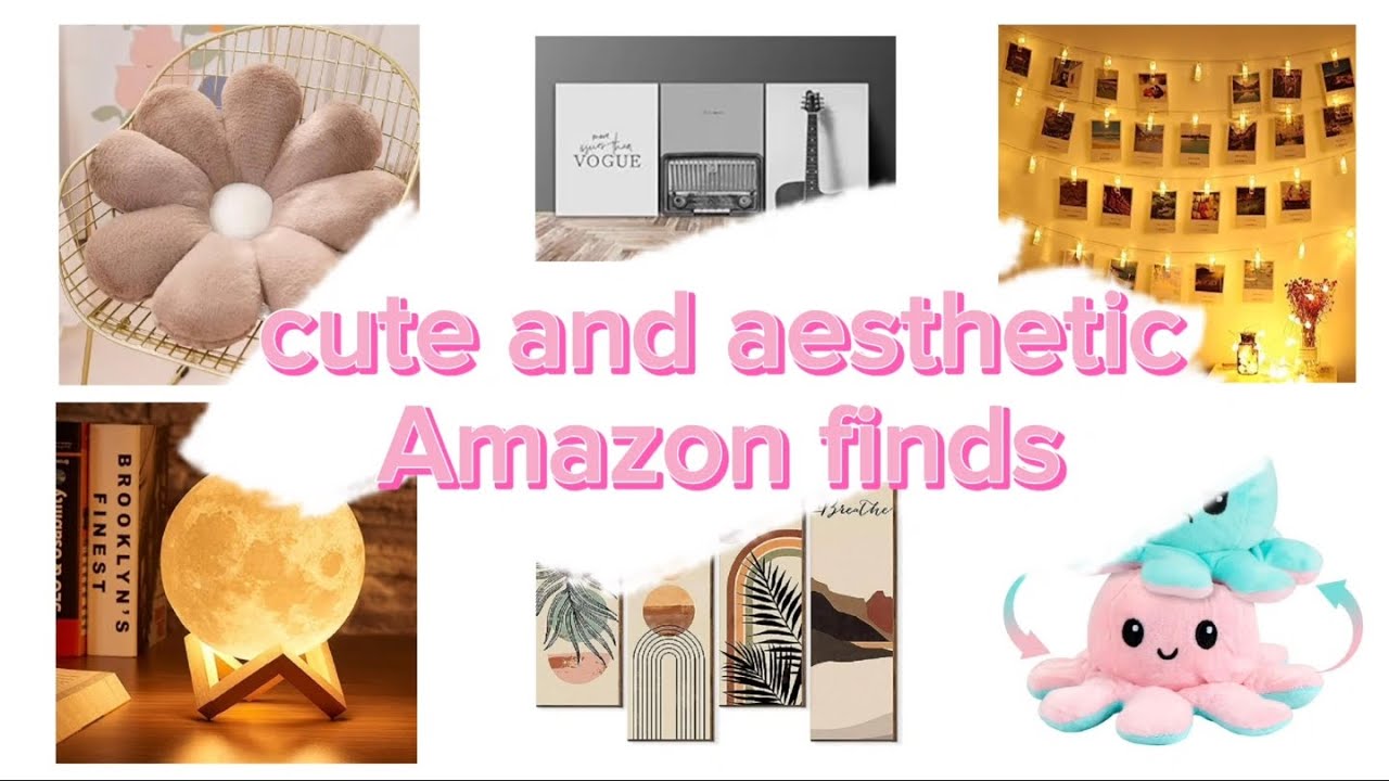 CUTE AESTHETIC ROOM DECOR UNDER 500 Rs ONLY AMAZON FINDS 💫 🩷 YouTube
