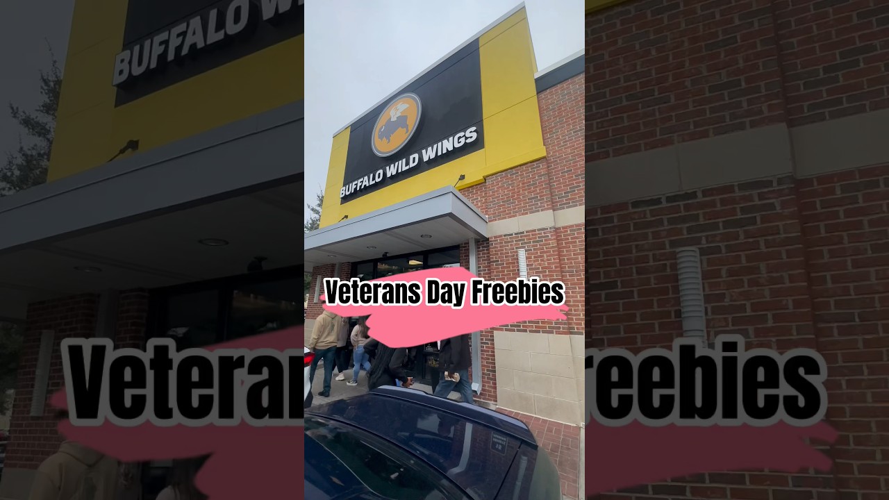 Omg 😱 I got Free Veterans Day Food 