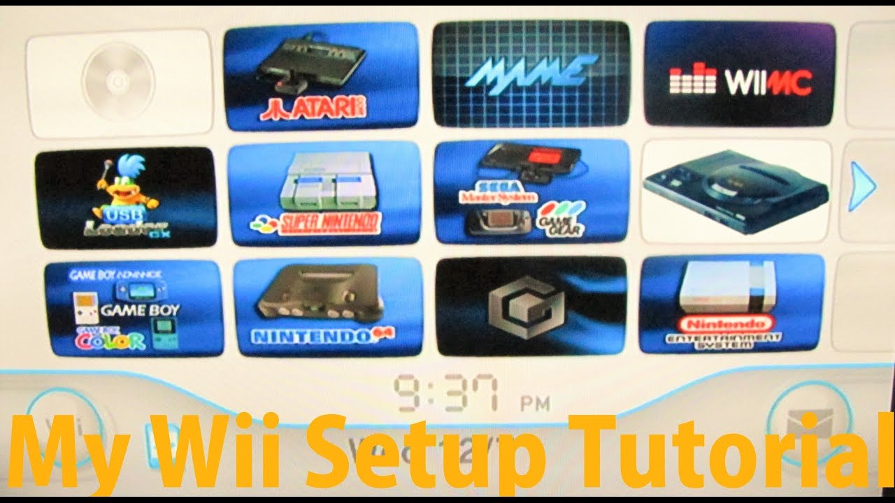 My Wii Setup Tutorial - YouTube