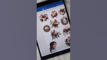 Goodnotes Christmas Stickers #goodnotes #plannerstickers #planner