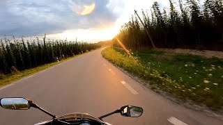 [VLOG] schöne Runde mit der Yamaha YZFR 125 🏍