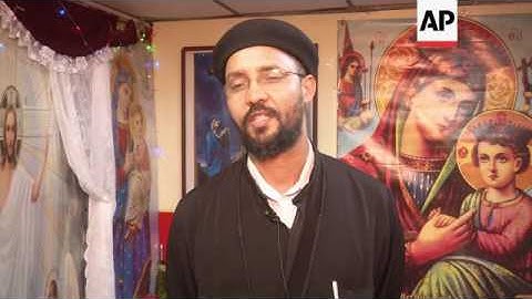 Refugees seek comfort in makeshift churches