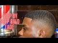 Beginner bald fade  how to fade step by step