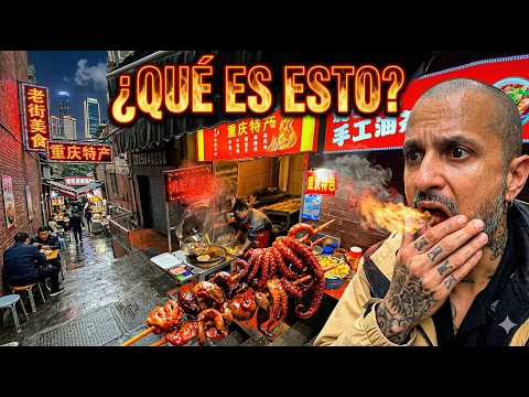 PROBANDO LA COMIDA CALLEJERA MÁS RARA Y PICANTE DE CHINA 🇨🇳 El Muñe