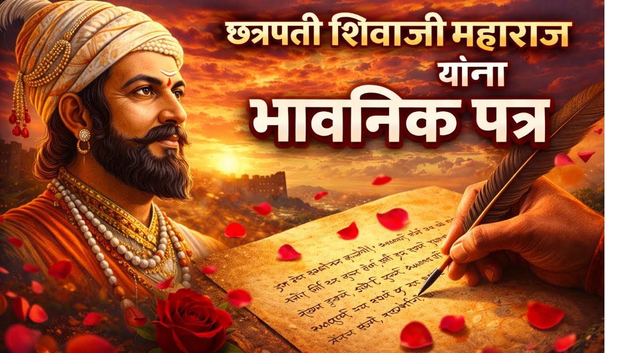 छत्रपती शिवाजी महाराज यांना एक भावनिक पत्र l An Emotional Letter to Chhatrapati Shivaji Maharaj