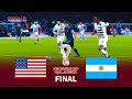 PES 2021 - USA vs ARGENTINA - Final FIFA World Cup 2022 - eFootball Gameplay