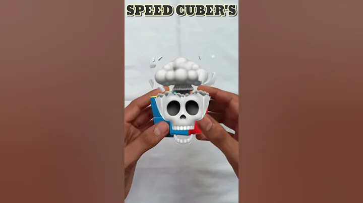 Cuber's VS Speed Cuber's 💀 #cubing #viral #rubiks #shorts