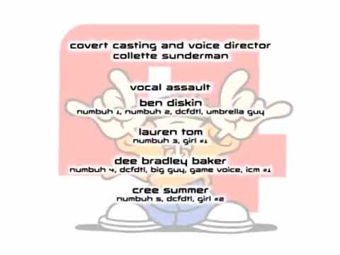 Codename Kids Next Door Credits