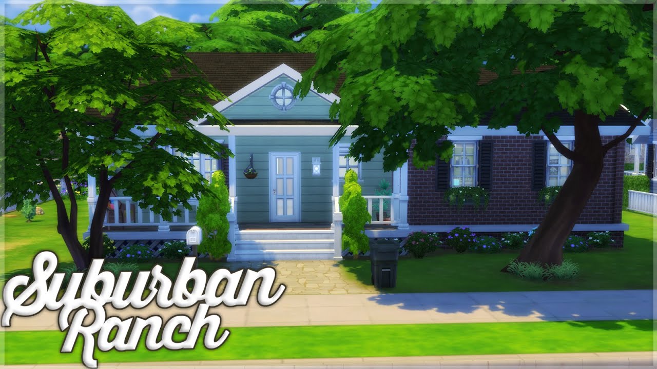 The Sims 4 Speed Build - Suburban Ranch (Newcrest)