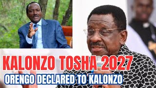 Odm Kwisha James Orengo Declares To Support Kalonzo Musyoka In 2027 Presidential Bid