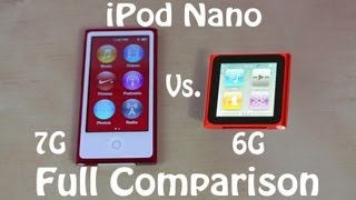 iPod vs 6G Comparison | Hardware Software & | iPod Nano 7th Generation 6th Gen. - YouTube