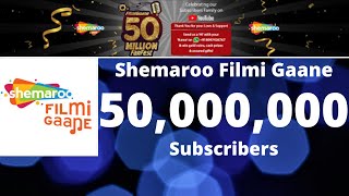 Shemaroo Filmi Gaane hits 50M subs