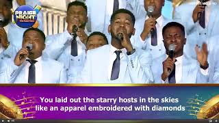 Video thumbnail of "KOREDE & LOVEWORLD SINGERS - AWESOME MAJESTY [with lyrics] (PRAISE NIGHT 9TH OCTOBER)"