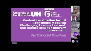 UH Annual Learning and Teaching conference - Content Localization for UH Franchised Modules
