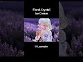🌸 Peony, Hydrangea & Lavender – Crystal Floral Ice Cream #ai  #MacroFantasy #aiart