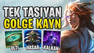 ELMAS ELODA SMURF GİBİ OYNADIM! | GÖLGE KAYN İLE 1V9 TAŞIMACILIK