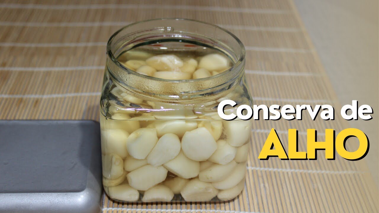 Como fazer uma conserva de alho fácil / Dicas de consumo e benefícios