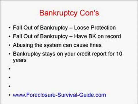 Bankruptcy Comparison Chart