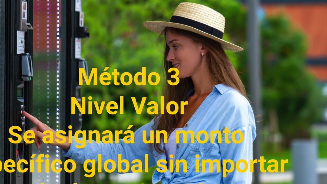 Configuración nivel de tubos CF7000