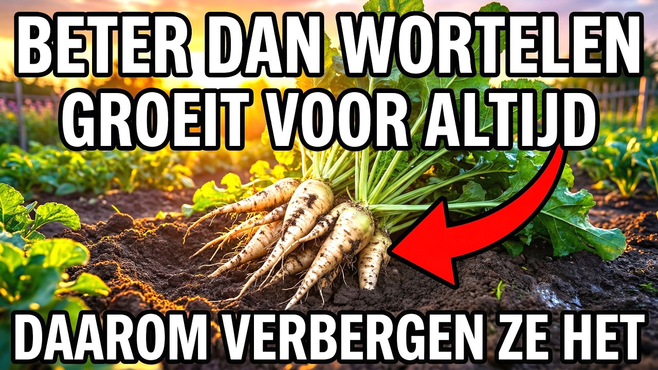 Beter Dan Wortels: Eén Keer Planten, Voor Altijd Oogsten — Daarom Verstopten Ze Het