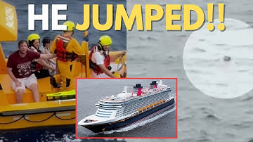 Father jumps overboard after daughter falls off Disney cruise ship
