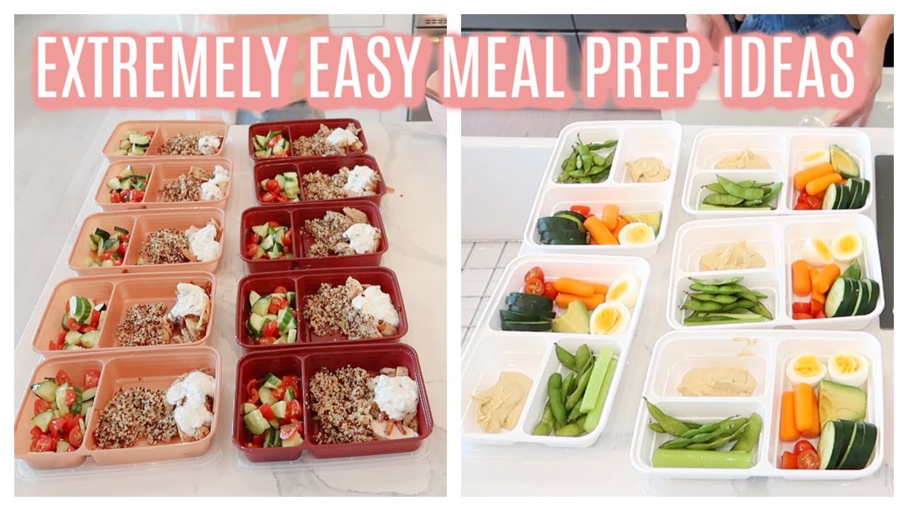 QUICK + EASY MEAL PREP IDEAS | MEAL PREP FOR WEIGHT LOSS | Tara ...