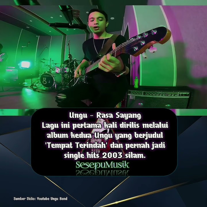 keren ‼️ Ungu nyanyikan lagi lagu lama #ungu #rasasayang #musikindonesia