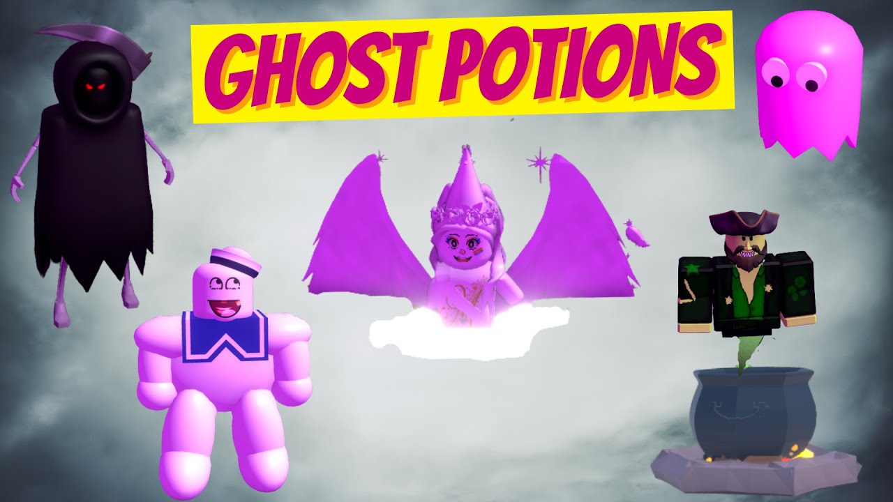 NEW Ghost Potions Wacky Wizards Halloween YouTube