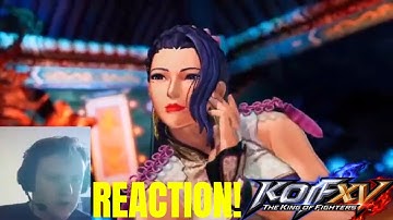 KOF XV - LUONG REACTION - SHE LOOKS A LOT BETTER THAN XIV