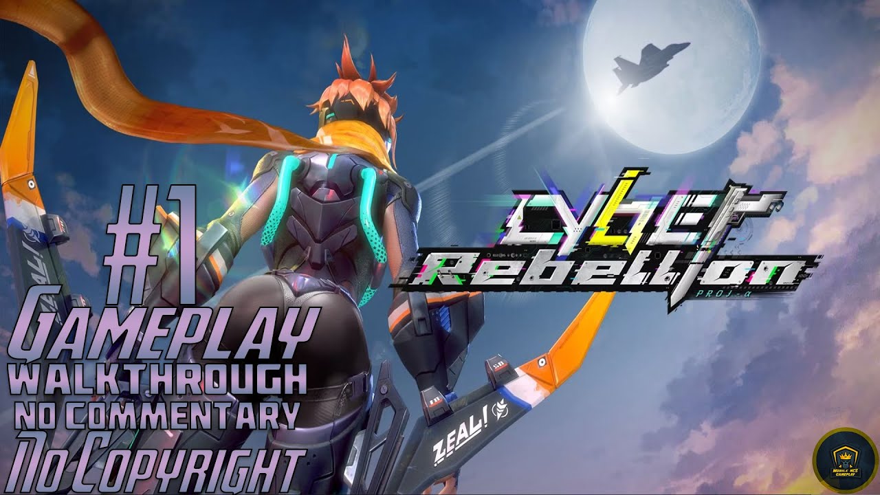 Cyber Rebellion Gameplay 1 Walkthrough | No Commentary | NoCopyRight (2024)