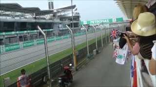 Final y entrega de premios GP F1 Malasia 2014