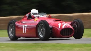 1954-56 Lancia D50 F1 GREAT & RAW V8 Sound In Action!