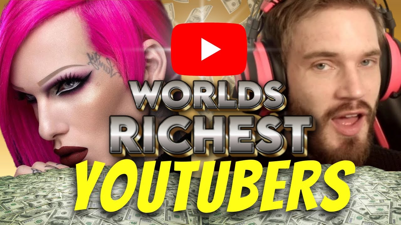 10 Richest Youtubers in the World 2022 YouTube
