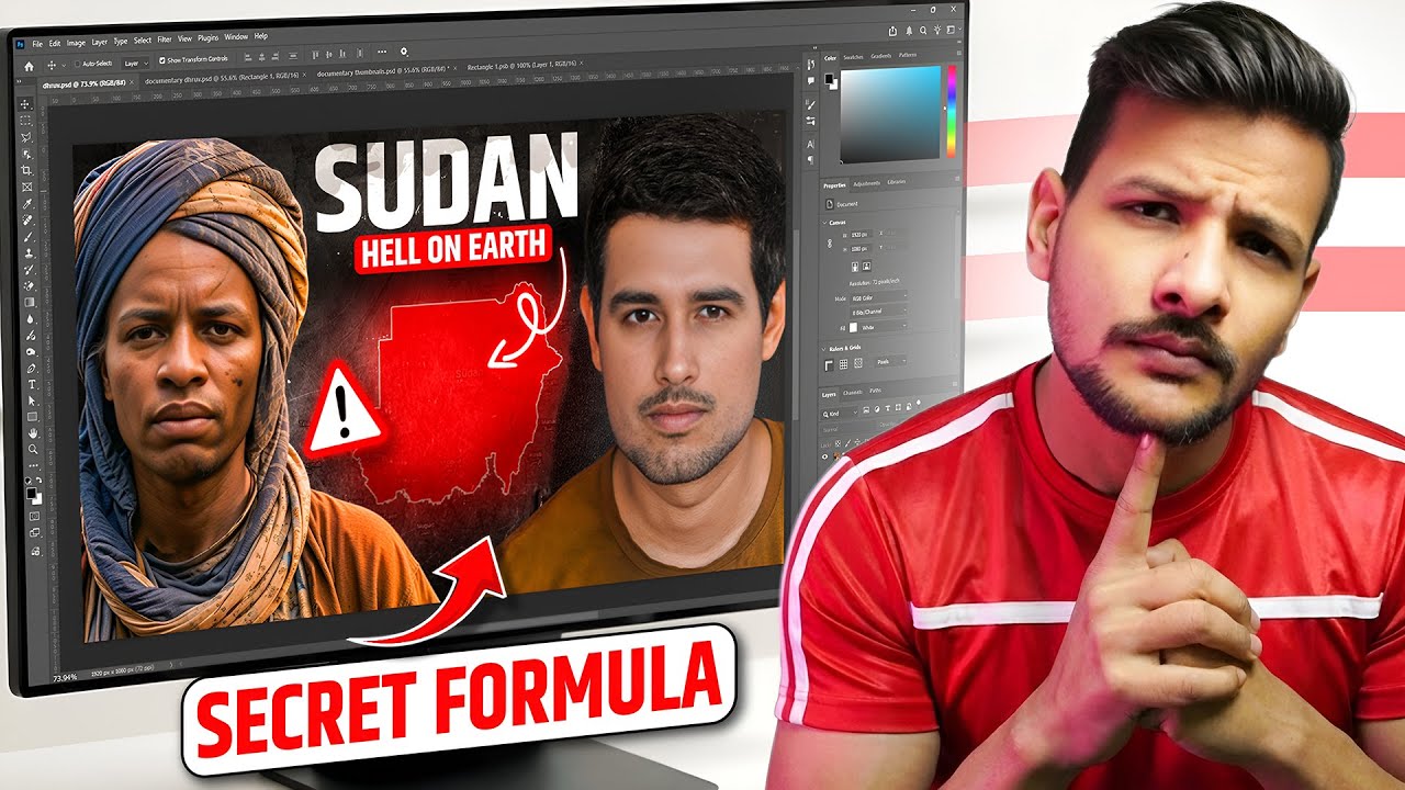 The SECRET Behind Dhruv Rathee’s Viral Documentary Thumbnails - YouTube