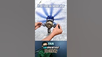 Genius Idea!! Fan rotate automatically without electricity