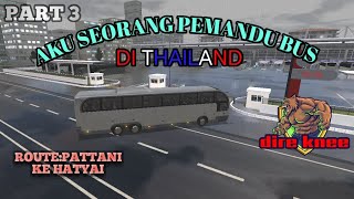 Aku sorang pemandu bas di Thailand | BUS SIMULATOR ULTIMATE ((gameplay android)) part03 screenshot 5