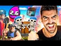 NOVO DECK DE 2.6 COM MINEIRO NO CLASH ROYALE!